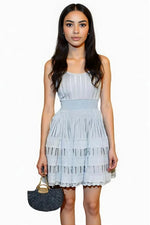 Pastel Blue Mini Dress