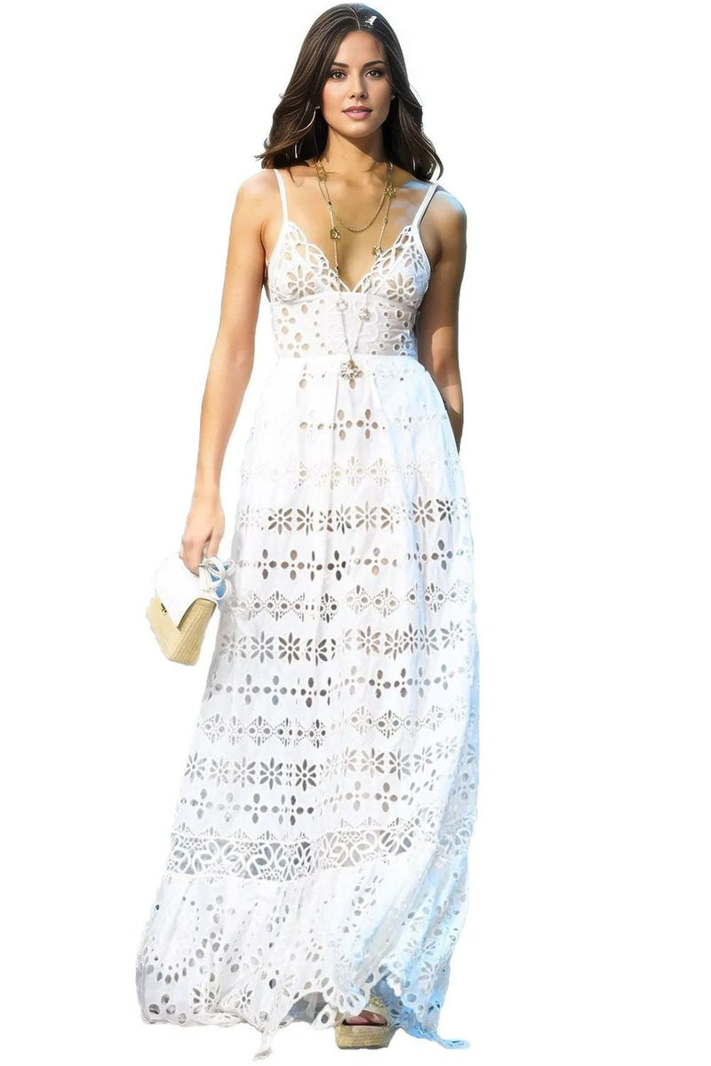 White Maxi dress