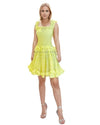 Neon Yellow Mini Dress