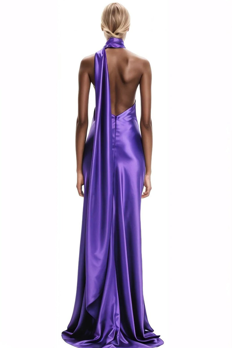 Purple Evening Gown