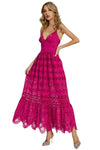 Fuschia Pink Maxi Dress