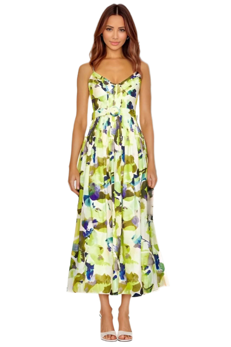 Multicolored Maxi Dress