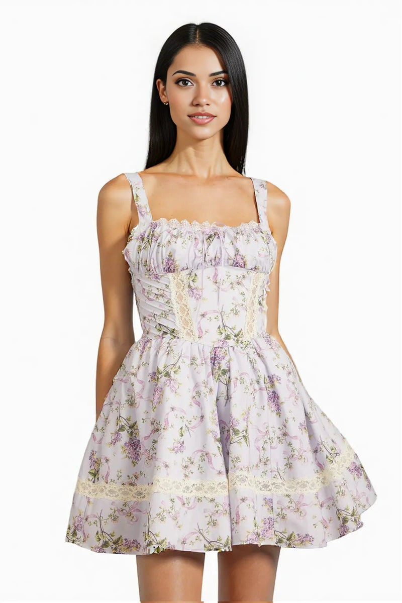 Purple Mini Dress