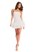 White Tube Mini Dress