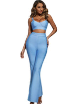 Light Blue Crop and Pants