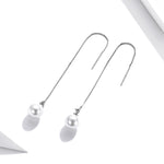 Pearl Tassel Earrings
