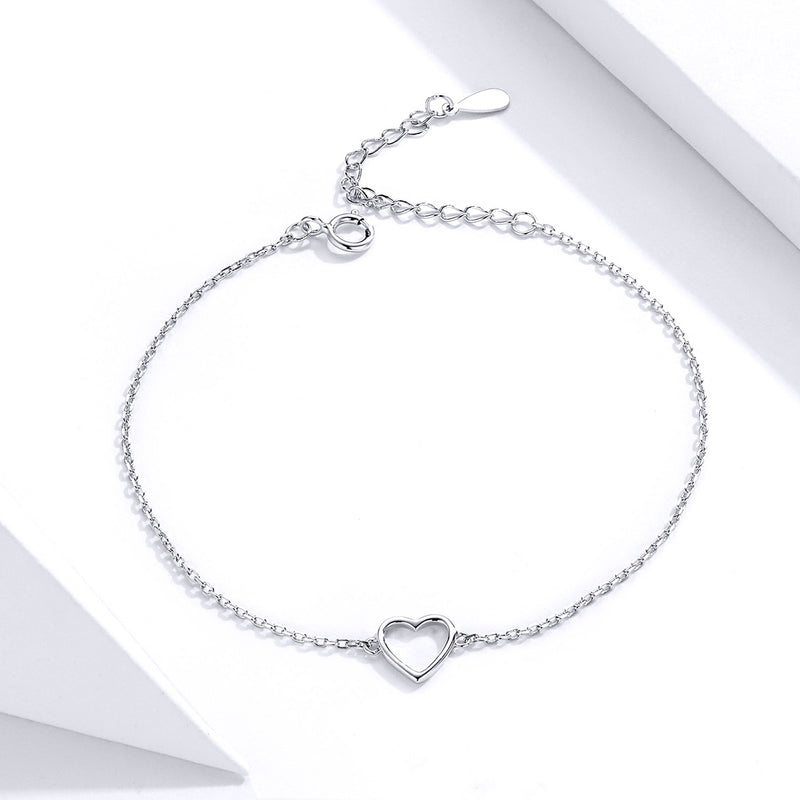 Heart Chain Bracelet