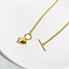 Front Lock Heart Pendant