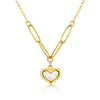 Heart Enamel Pendant