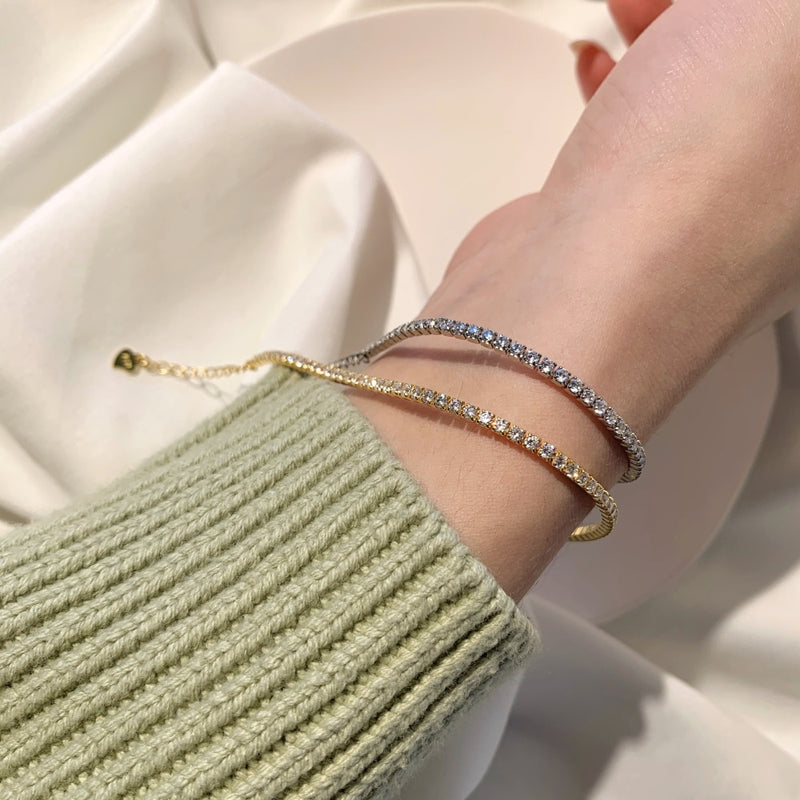 Tennis Bracelet White Gold