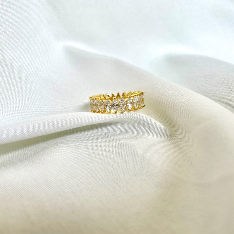 Marquise Cut Eternity  ring