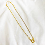 Half Riviera Pendant necklace