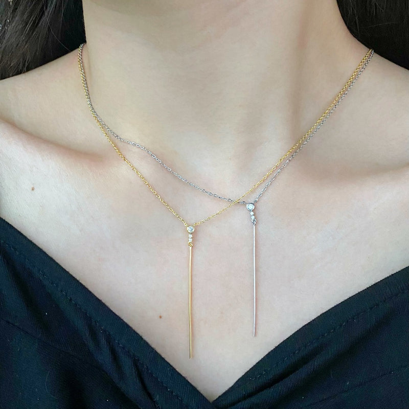 Yellow Bar Pendant
