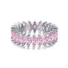 Rose Marquise Eternity Band
