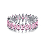 Rose Marquise Eternity Band