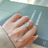 Pear Cut Chevron Ring