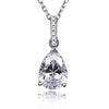 Silver Pear Pendant