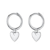 Hanging Heart Earrings