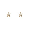 Star Studs Yellow Gold