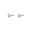 Star Studs Yellow Gold